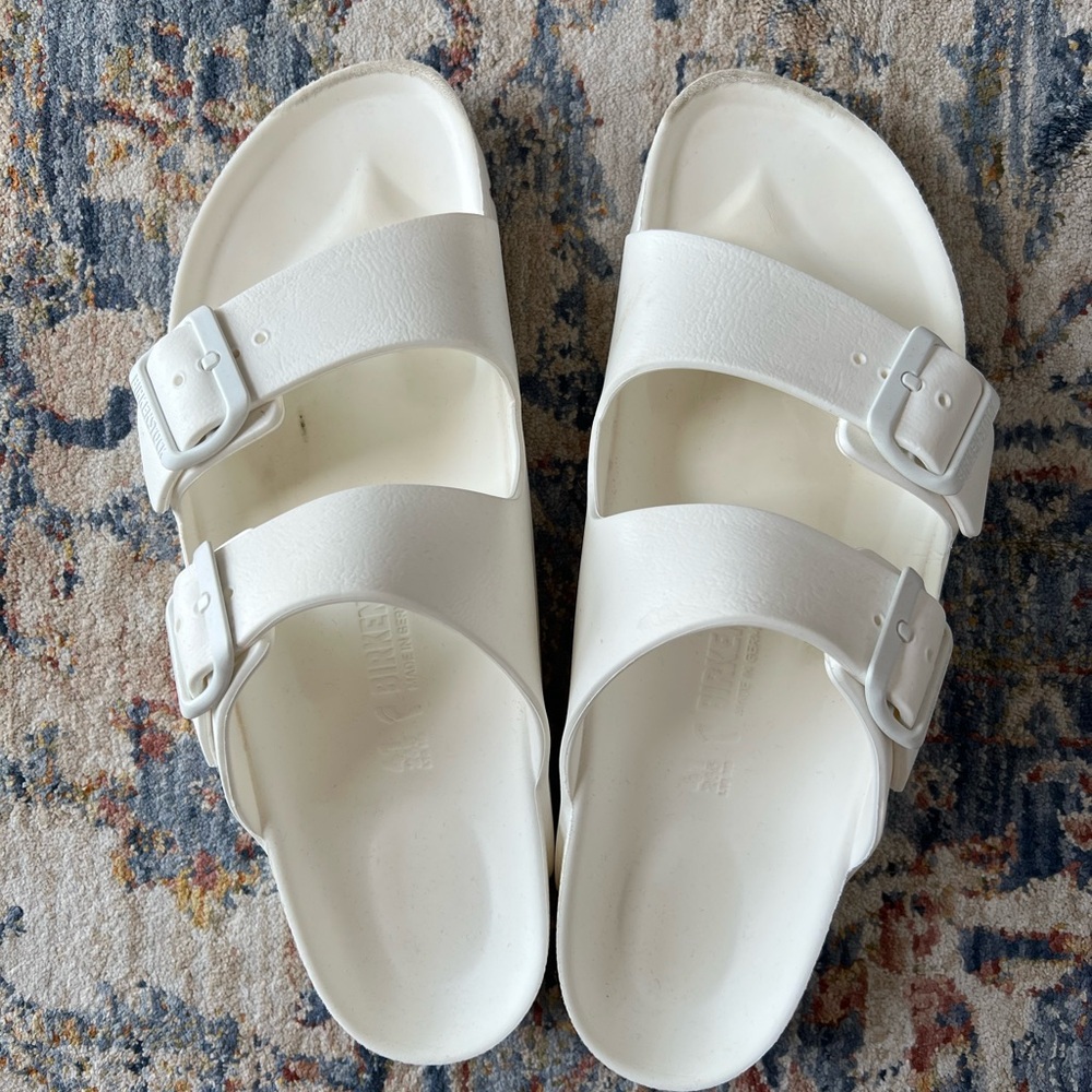 Birkenstock White Sandals